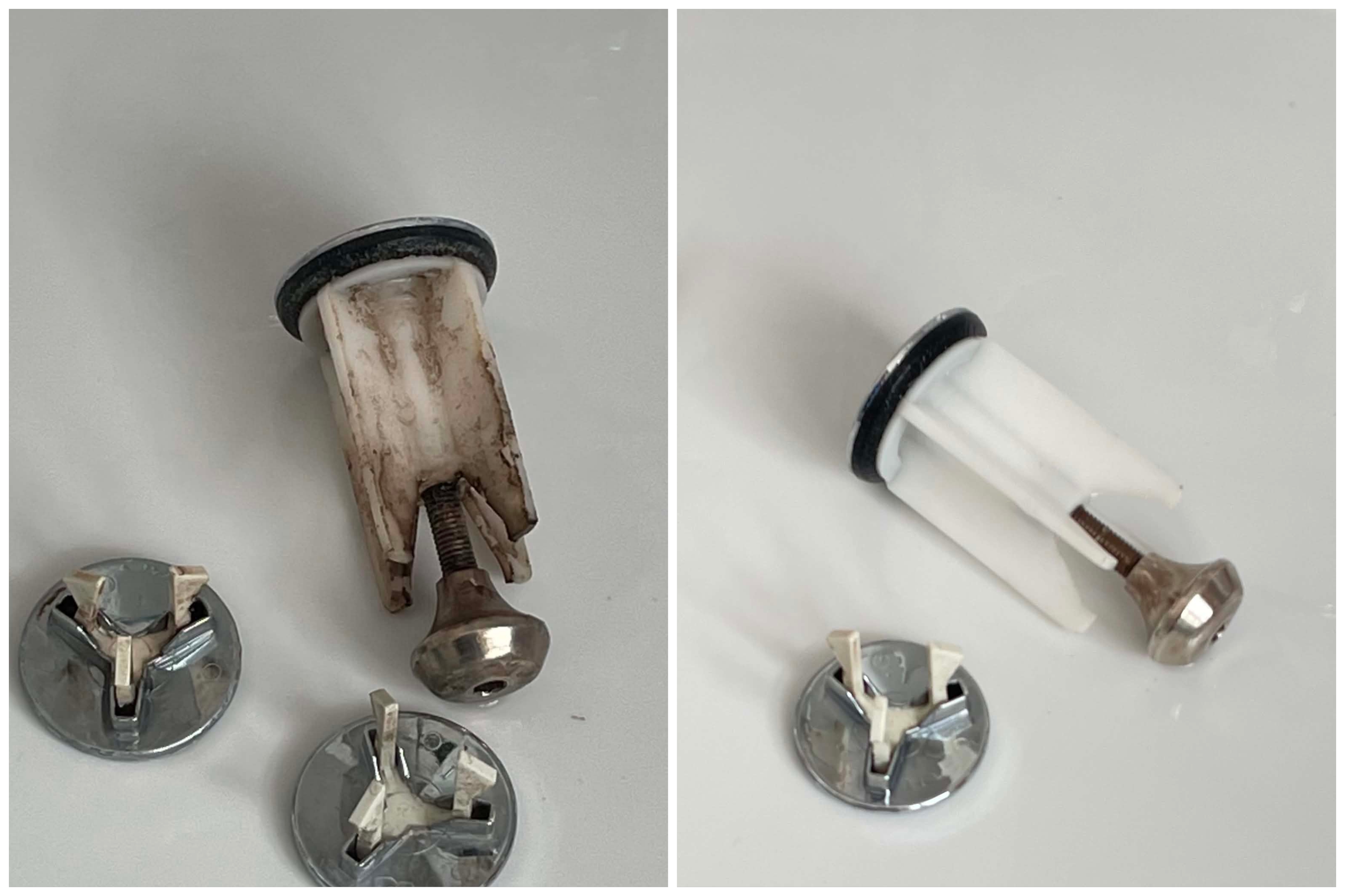 Before and after cleaning - new example